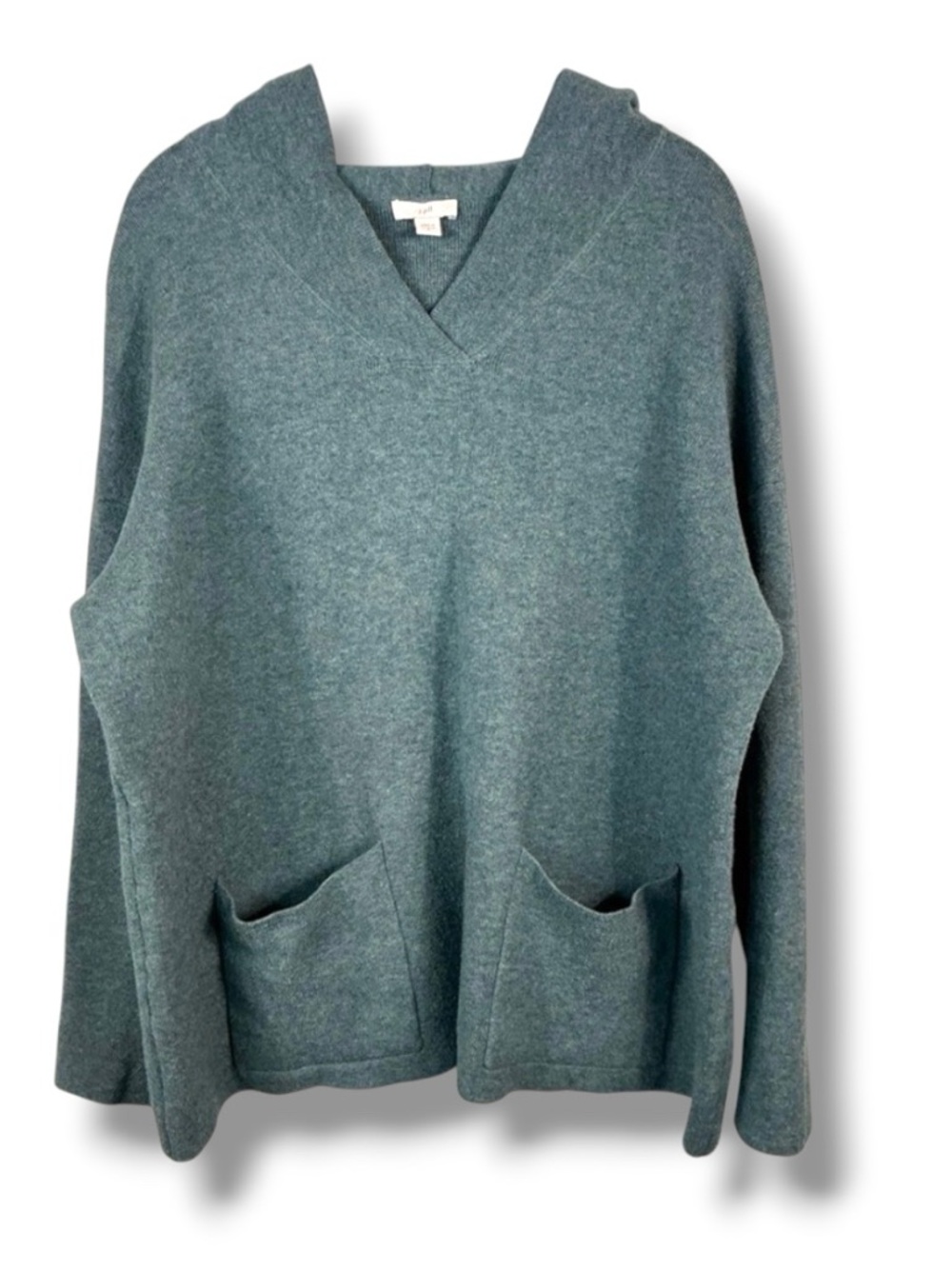 J Jill hooded V-Neck sweater